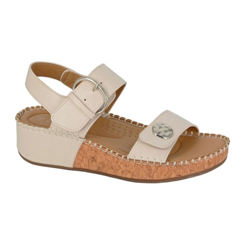 Cipriata Womens/Ladies Mirian PU Sandals / Beige